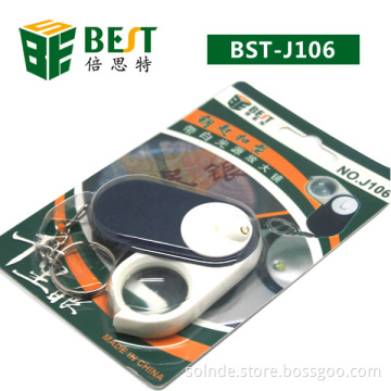 BEST-J106 pocket magnifier with LED light